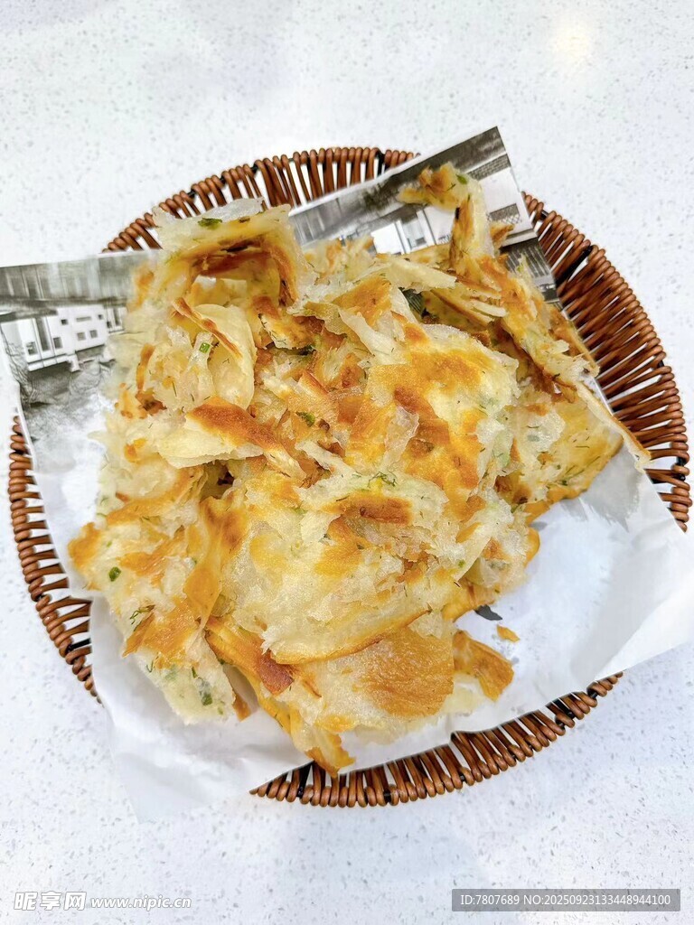 美味烤制千层饼