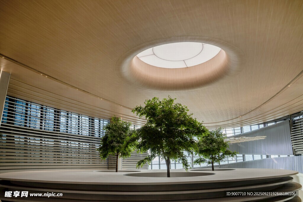 室内中庭绿植景观设计