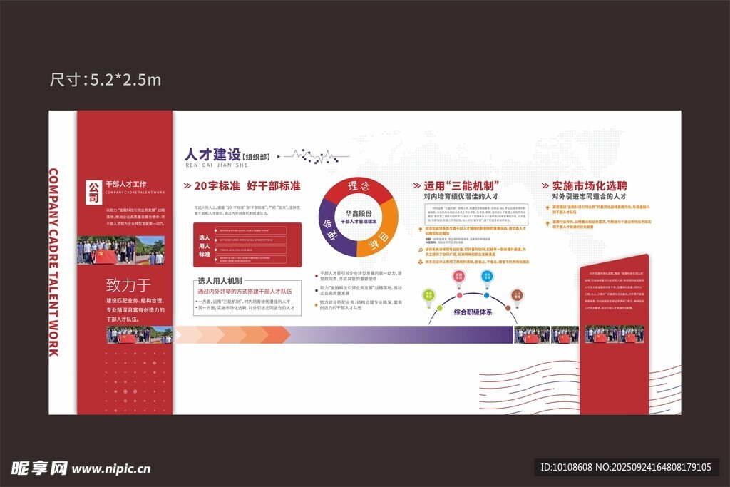 党建文化墙设计展厅展览设计