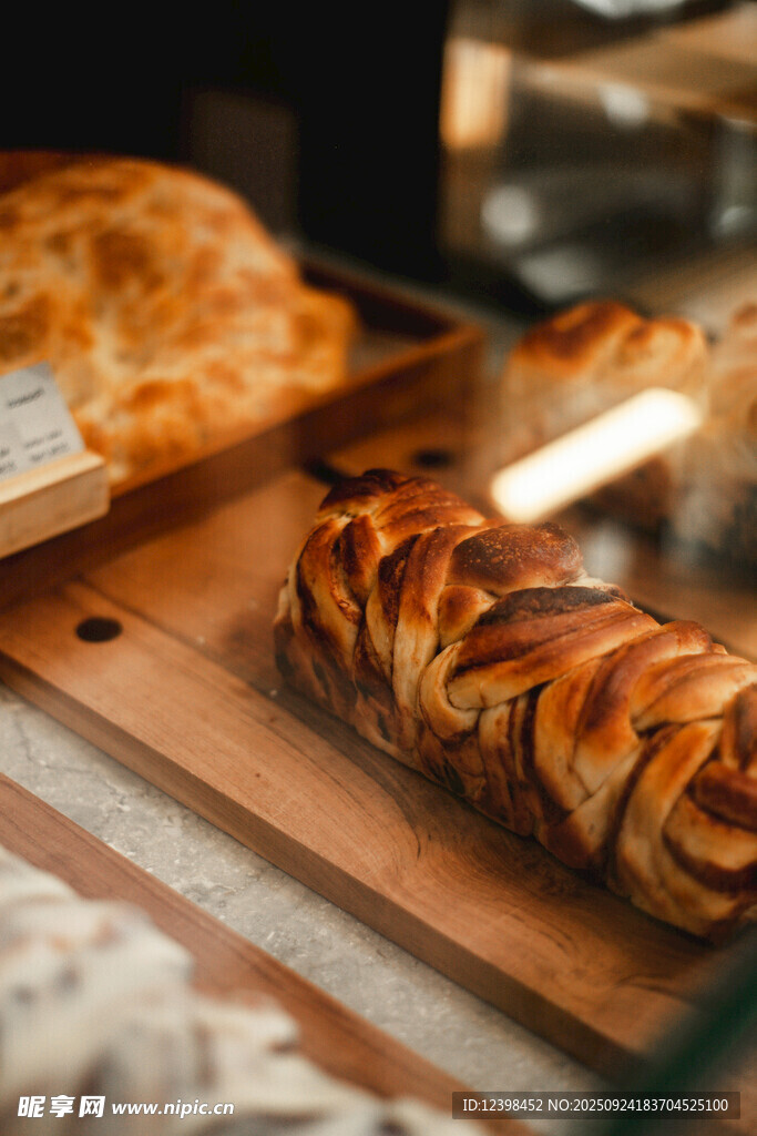 美味烘焙面包展示