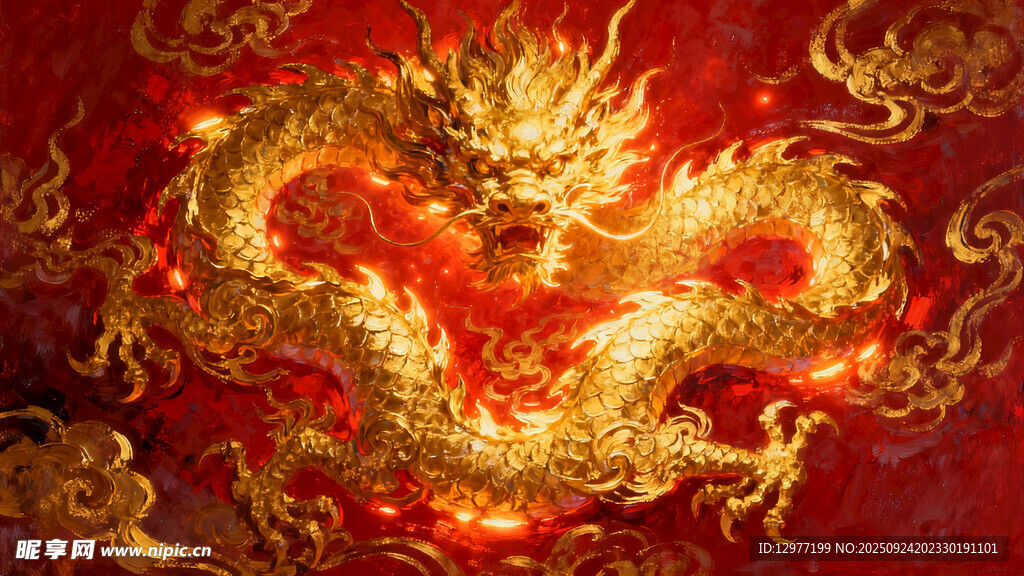 金色祥龙