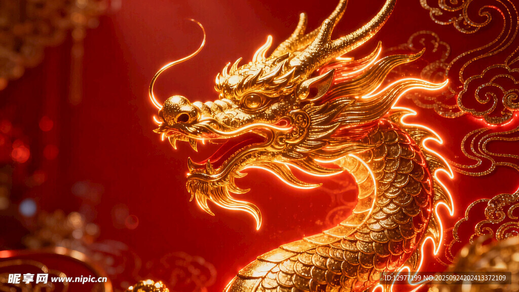 金色祥龙