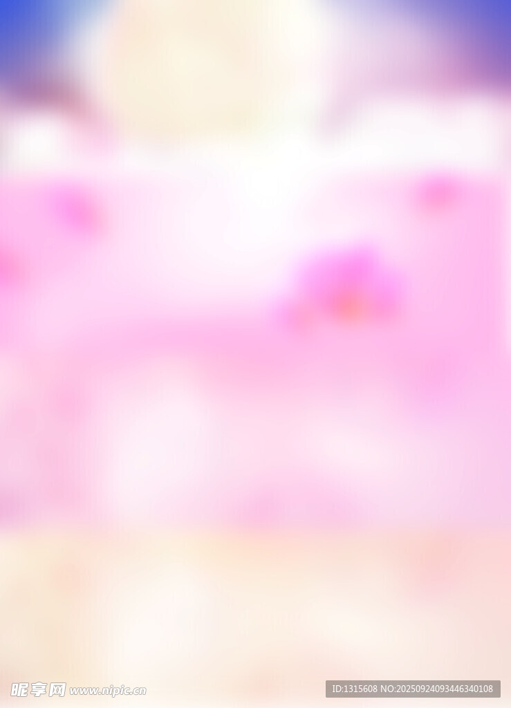 梦幻粉色系模糊背景画面