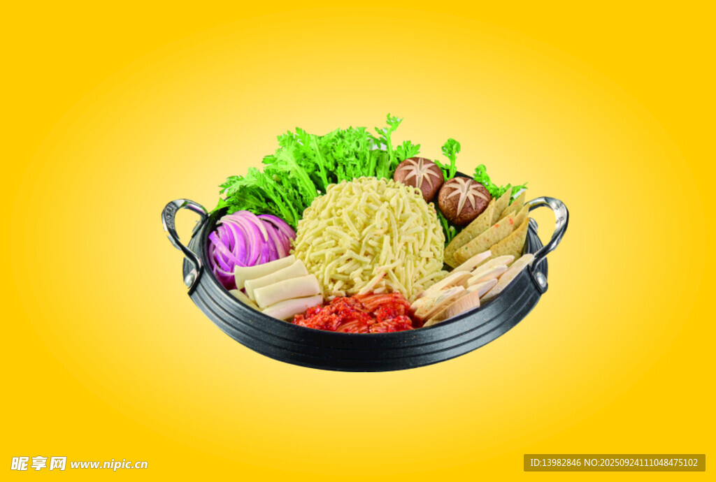 火锅食材 高清海报