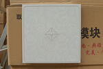 白色模块置于纸箱旁