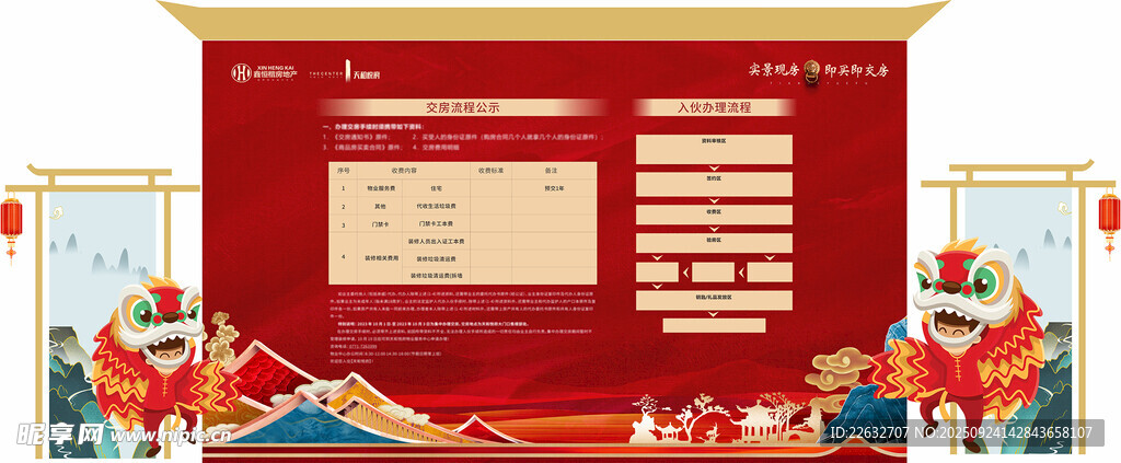 交房流程公示