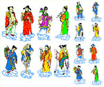  八仙过海 八仙人物形象展示