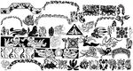 传统图案 古典花纹