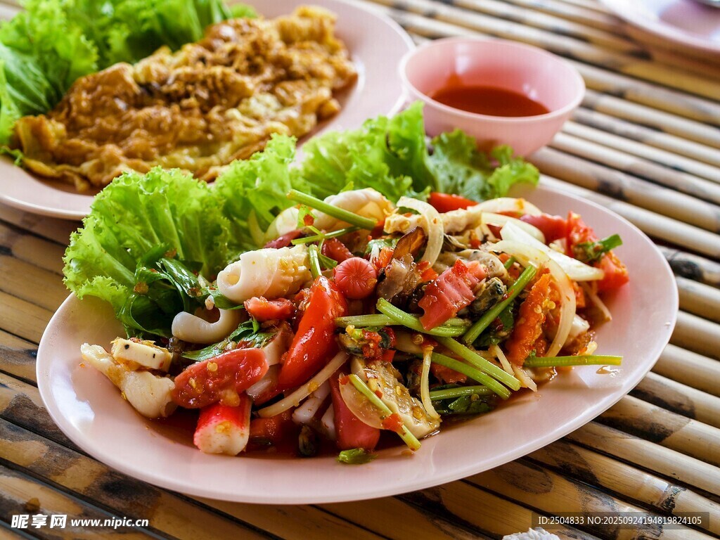 美味泰式特色菜肴组合