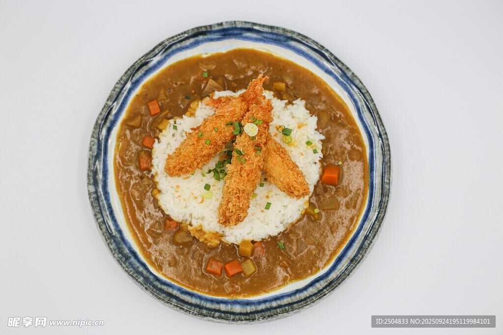 美味咖喱饭 视觉与味觉盛宴