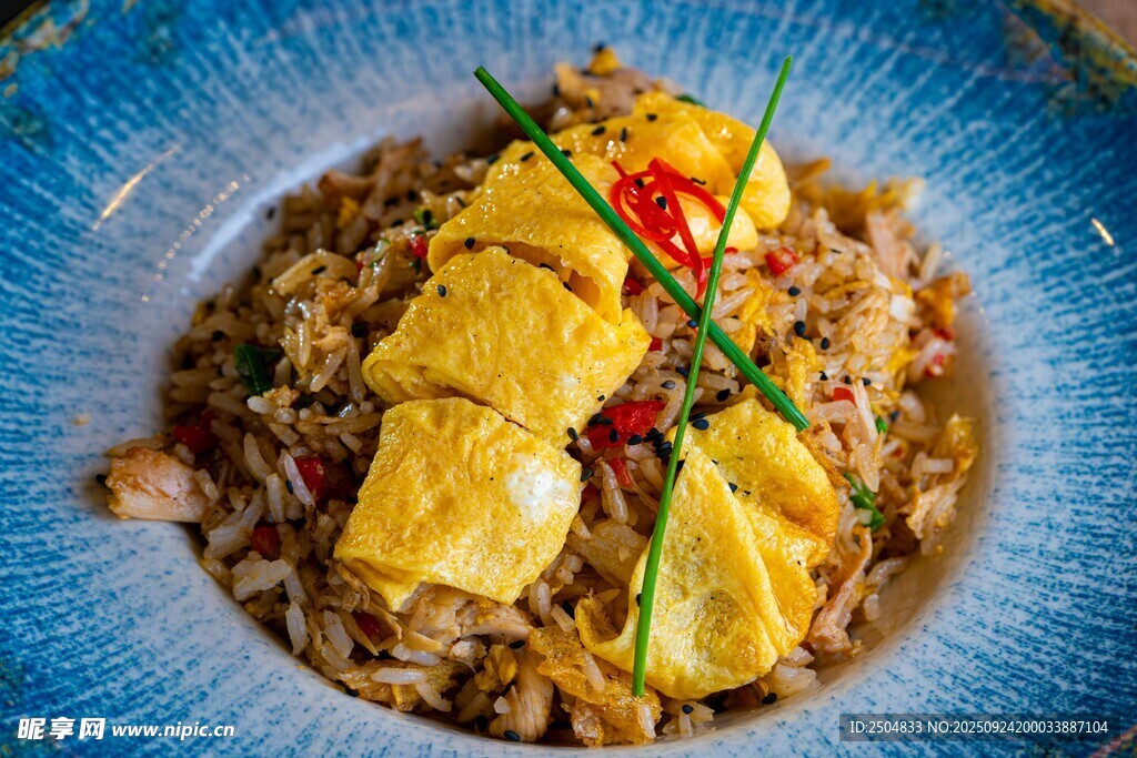 美味蛋炒饭 色泽诱人
