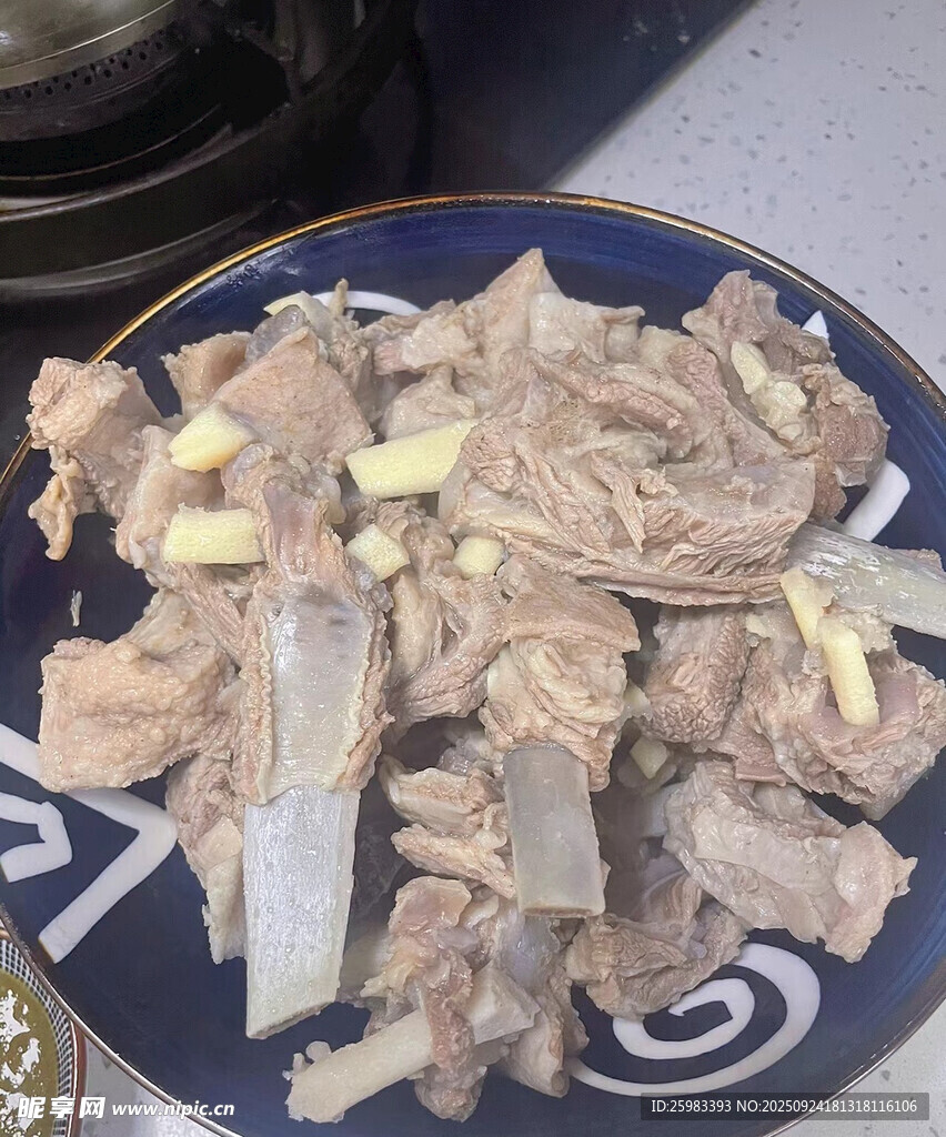 手撕羊肉