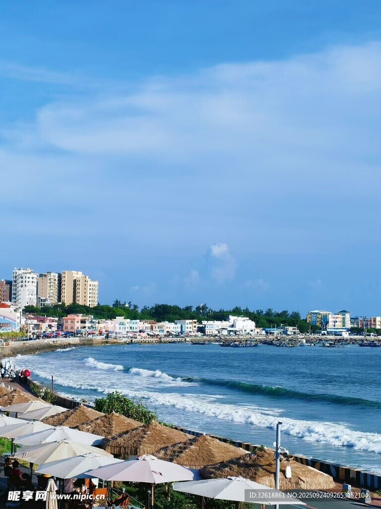 海滨度假胜地美丽风光