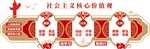 社会主义核心价值观文化墙
