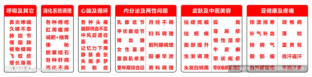 治疗项目