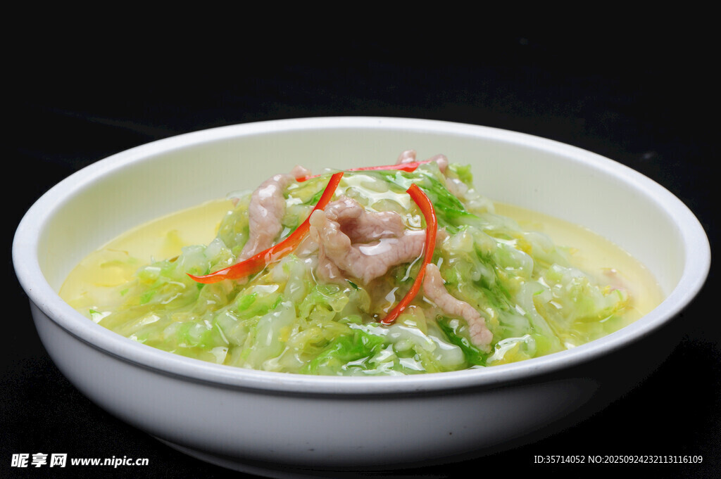 虾仁青菜汤