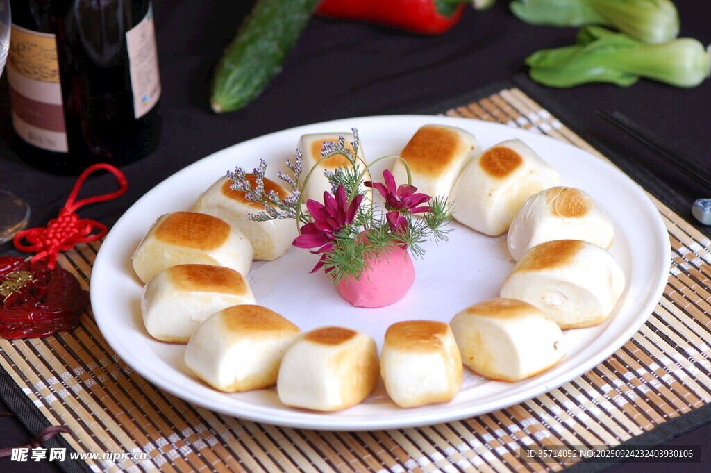 花式面点摆精致小点心
