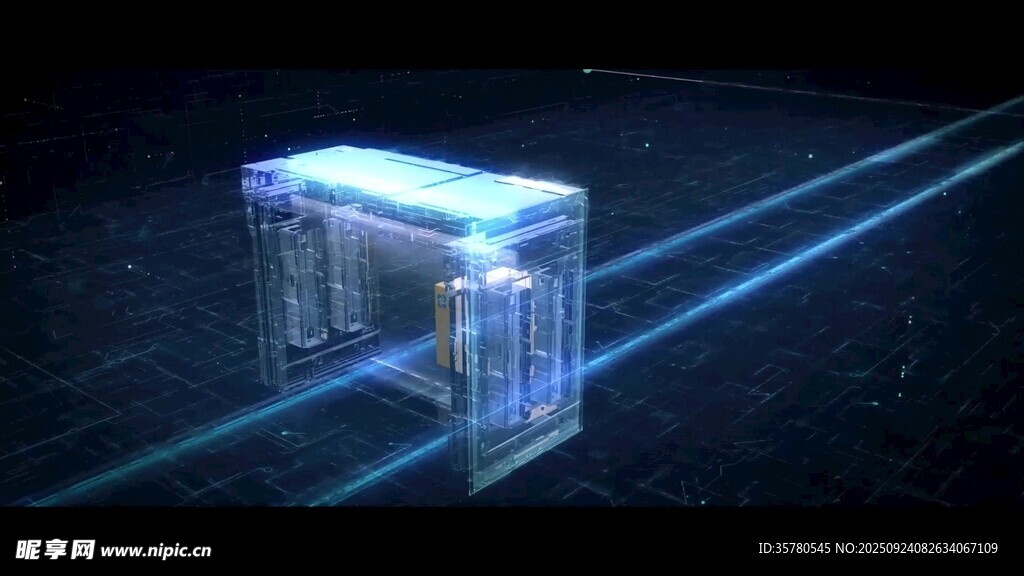 快递包裹分拣物流视频素材