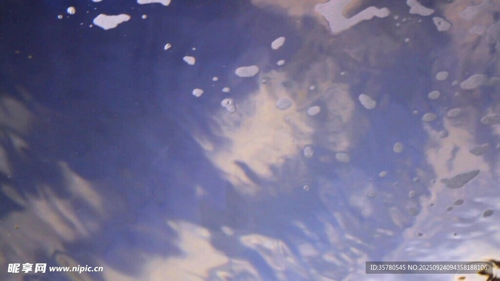 水面波纹视频素材