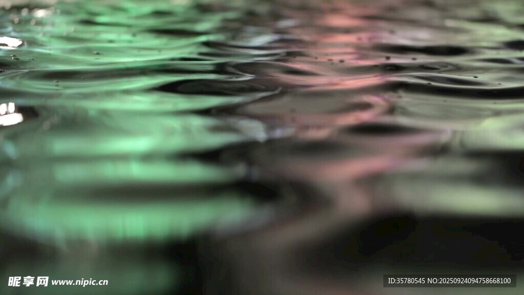 水面波纹视频素材