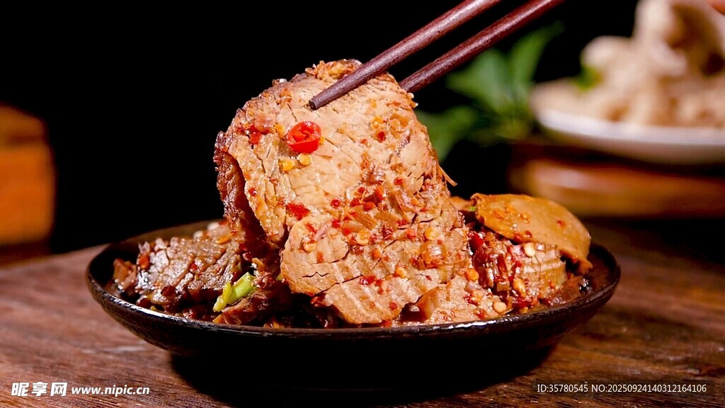 卤味烹饪视频素材