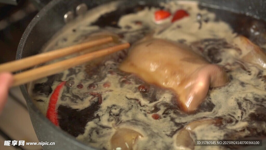 卤味烹饪视频素材