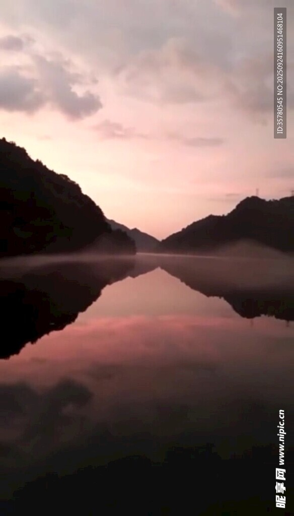 夕阳晚霞云层景观素材