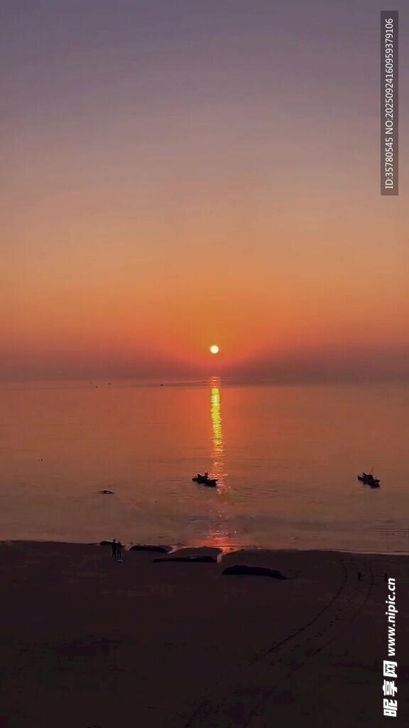 海边日落美景