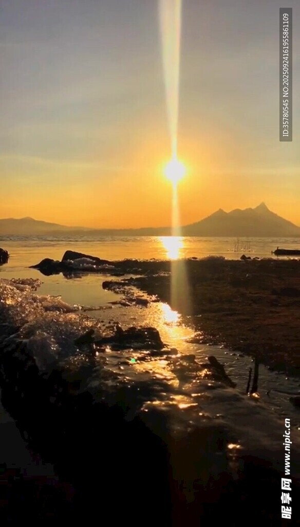 海边日落美景