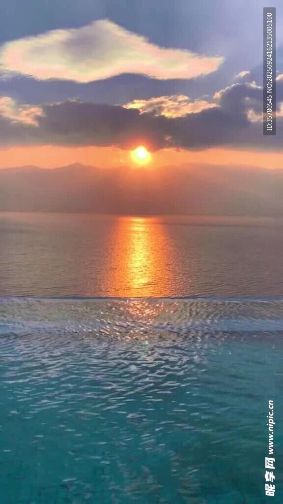 海上日出美景