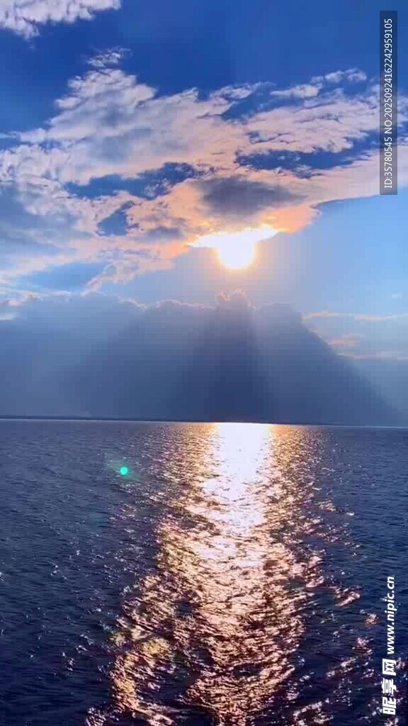 海上日出美景