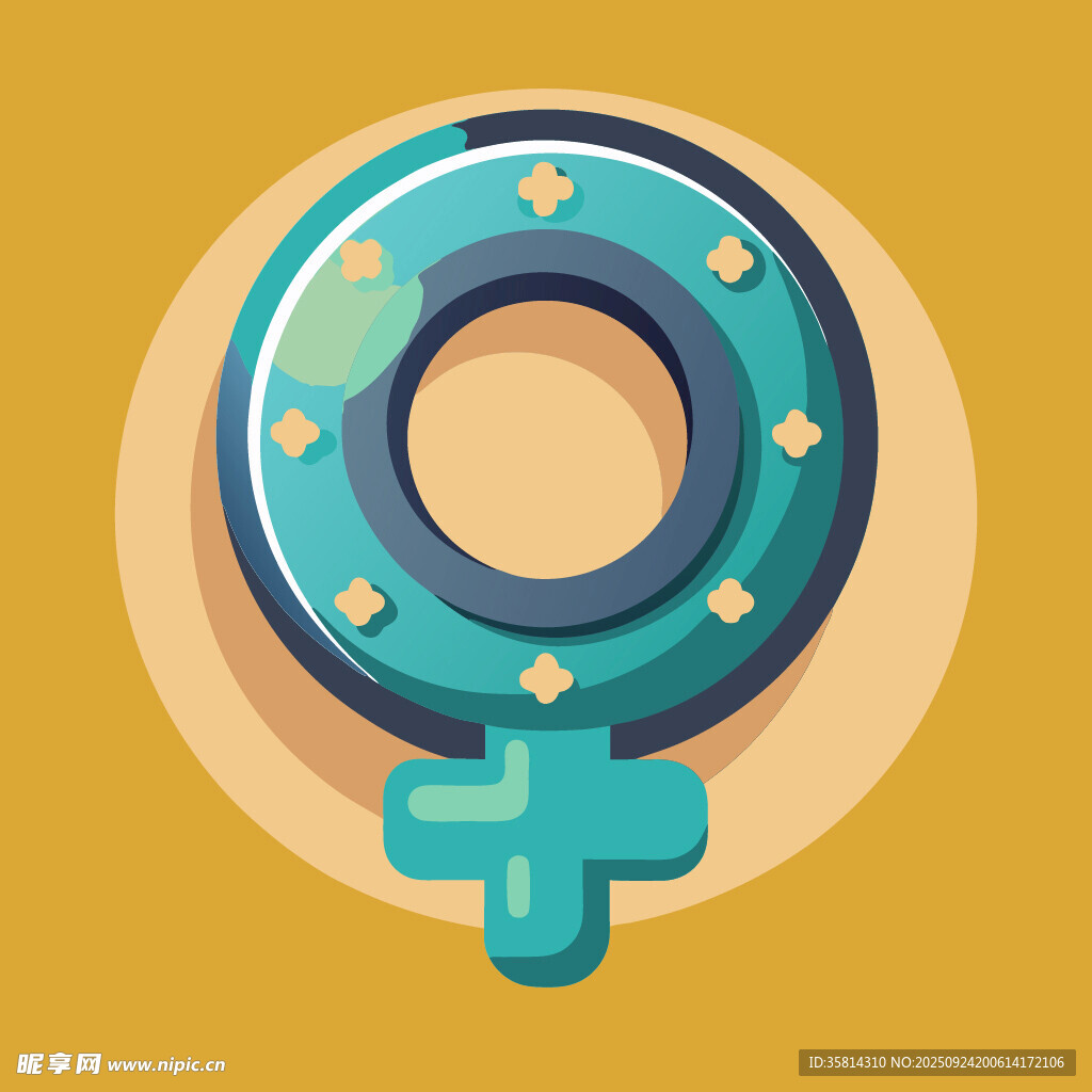 女性符号图标设计