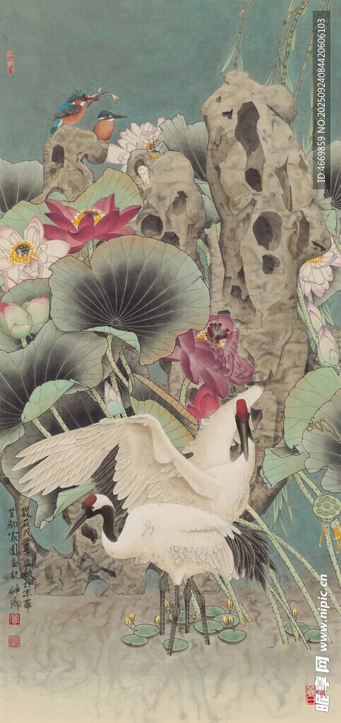 花鸟工笔画作