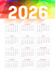 2026年日历模板