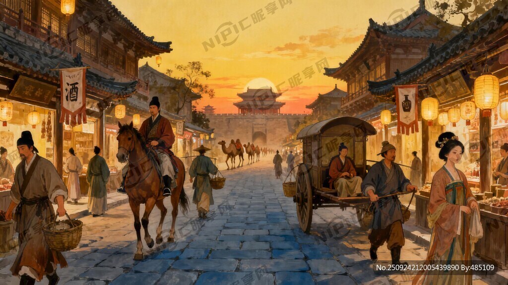 梦回唐朝 长安街