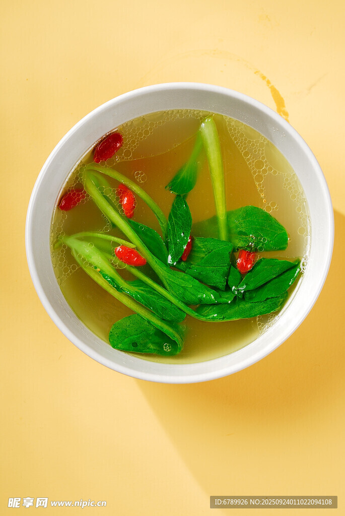 青菜鸡汤