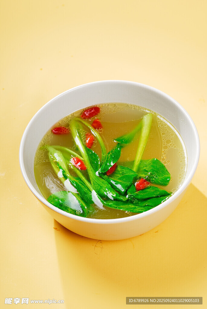 青菜鸡汤