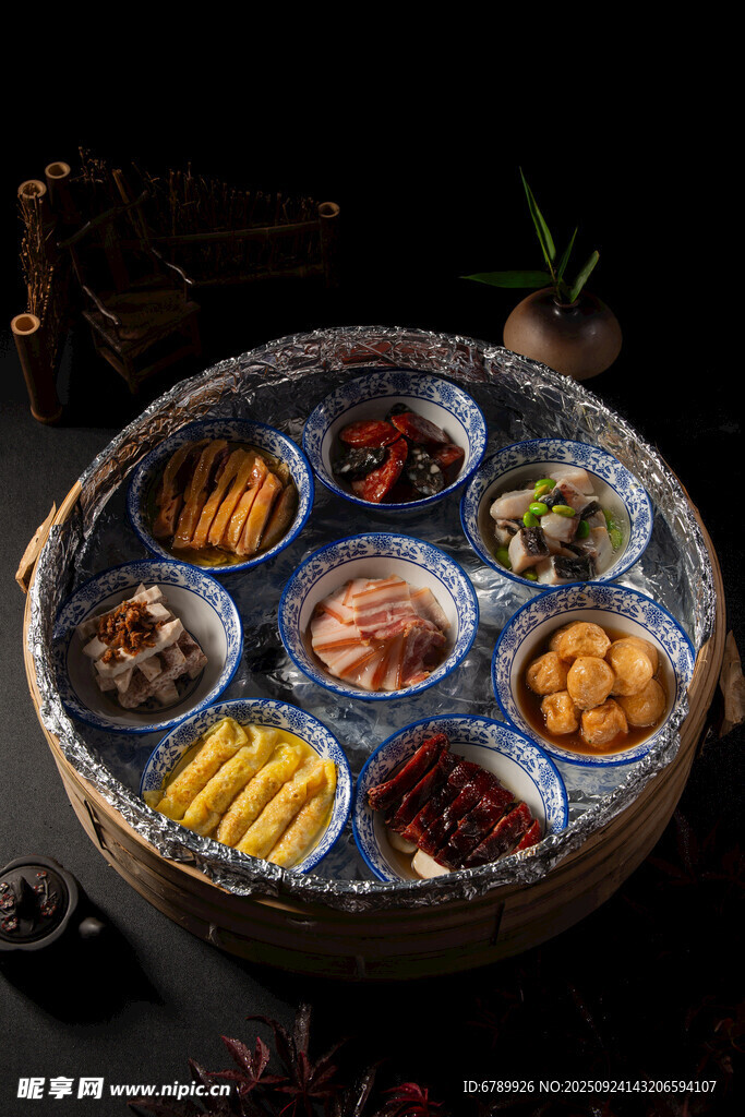 黄公荡咸鲜蒸八件