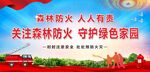 森林防火宣传场景