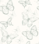 手绘蝴蝶图案背景