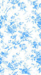 蓝白花卉图案纹理背景