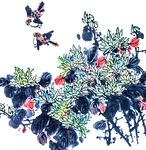 花鸟国画 灵动自然之景