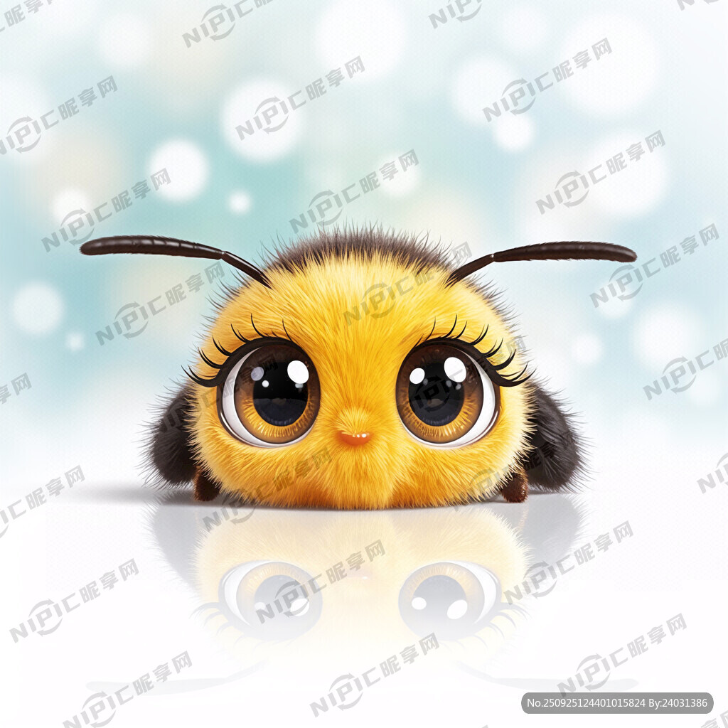 眼睛大 睫毛长 毛绒绒的