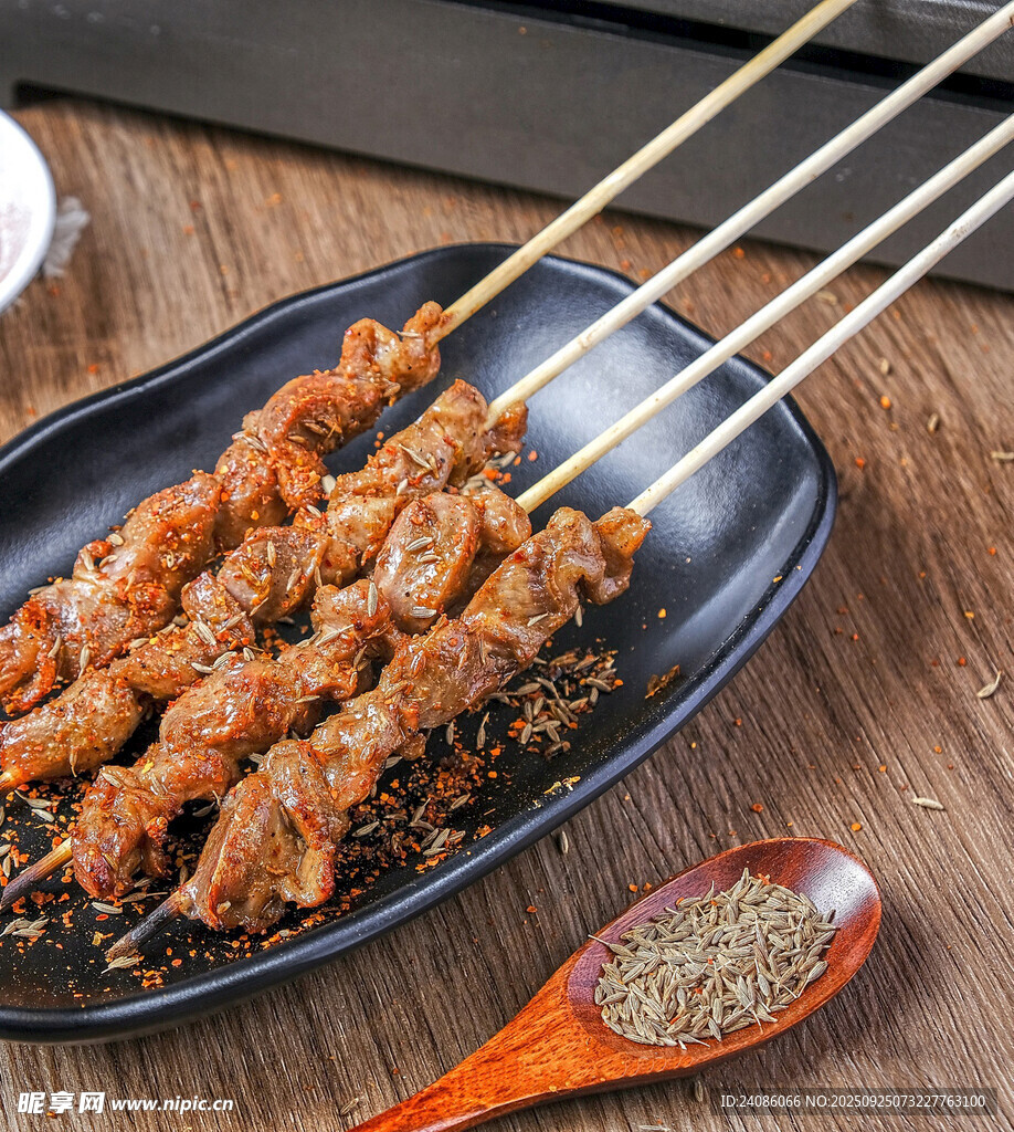 美味羊肉串