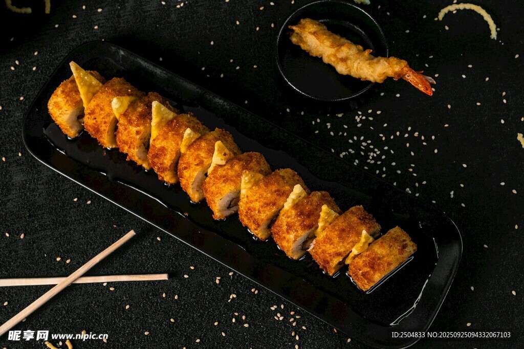 美味寿司拼盘 诱人食欲