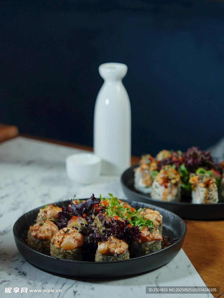 美味菜肴摆盘展示