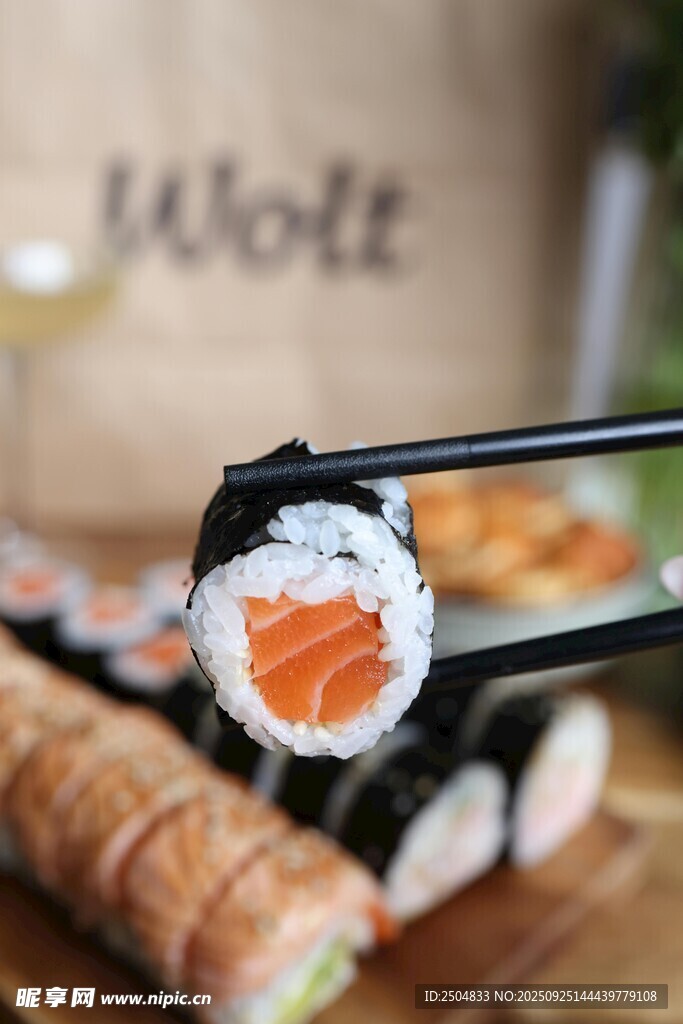 美味寿司特写