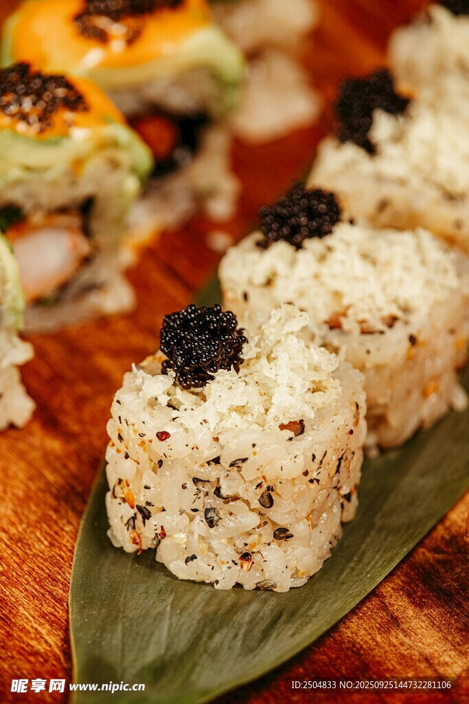 美味寿司卷 精致日式料理