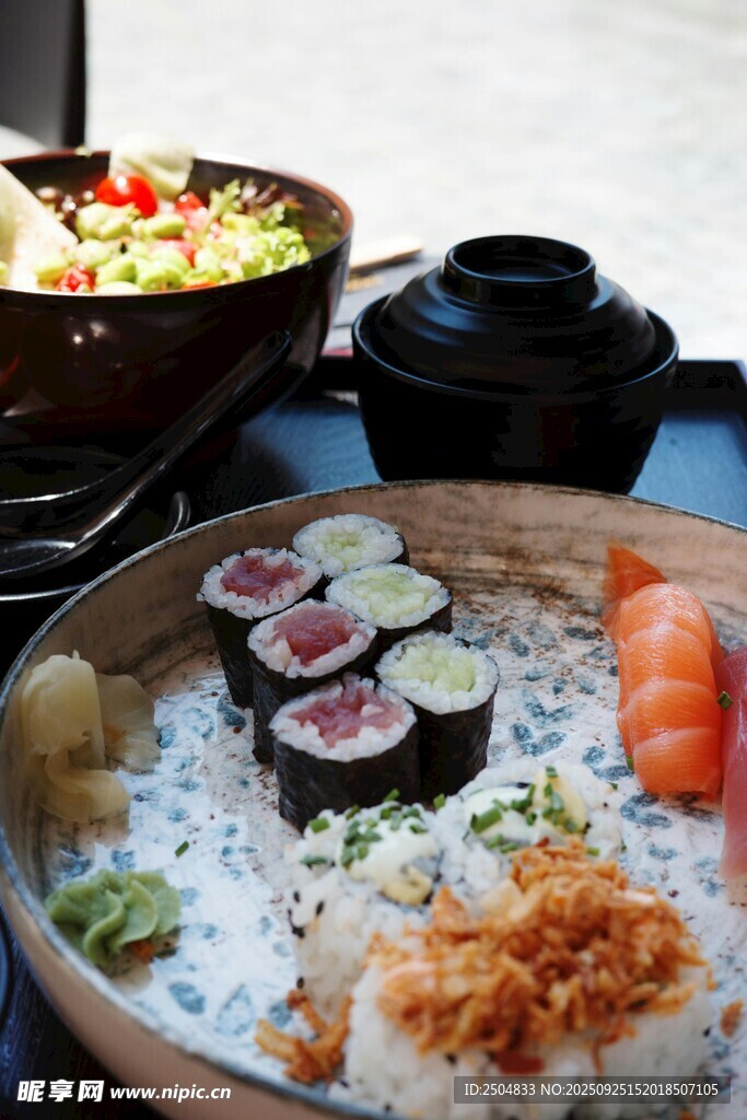 美味日式寿司套餐