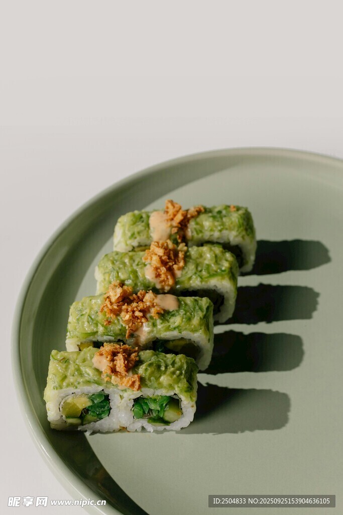 美味蔬菜寿司卷